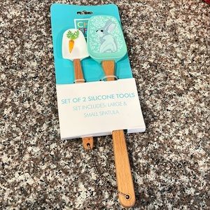 Set silicone spatulas Bunny & carrot